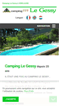 Mobile Screenshot of camping-legessy.com